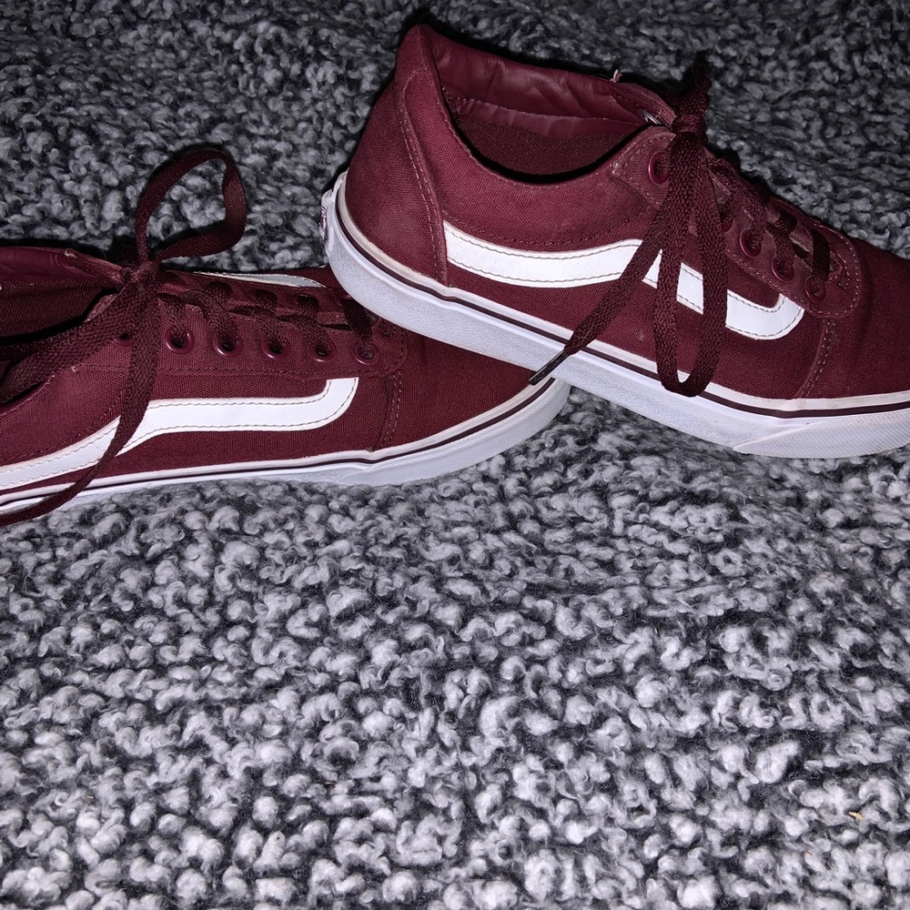 Maroon Vans